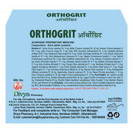 Patanjali Divya Orthogrit 60 Tablets