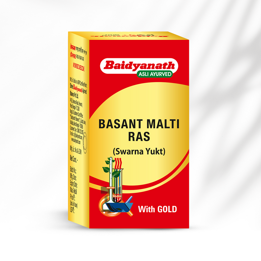 Baidyanath Basant Malti Ras (Swarna Yukta)