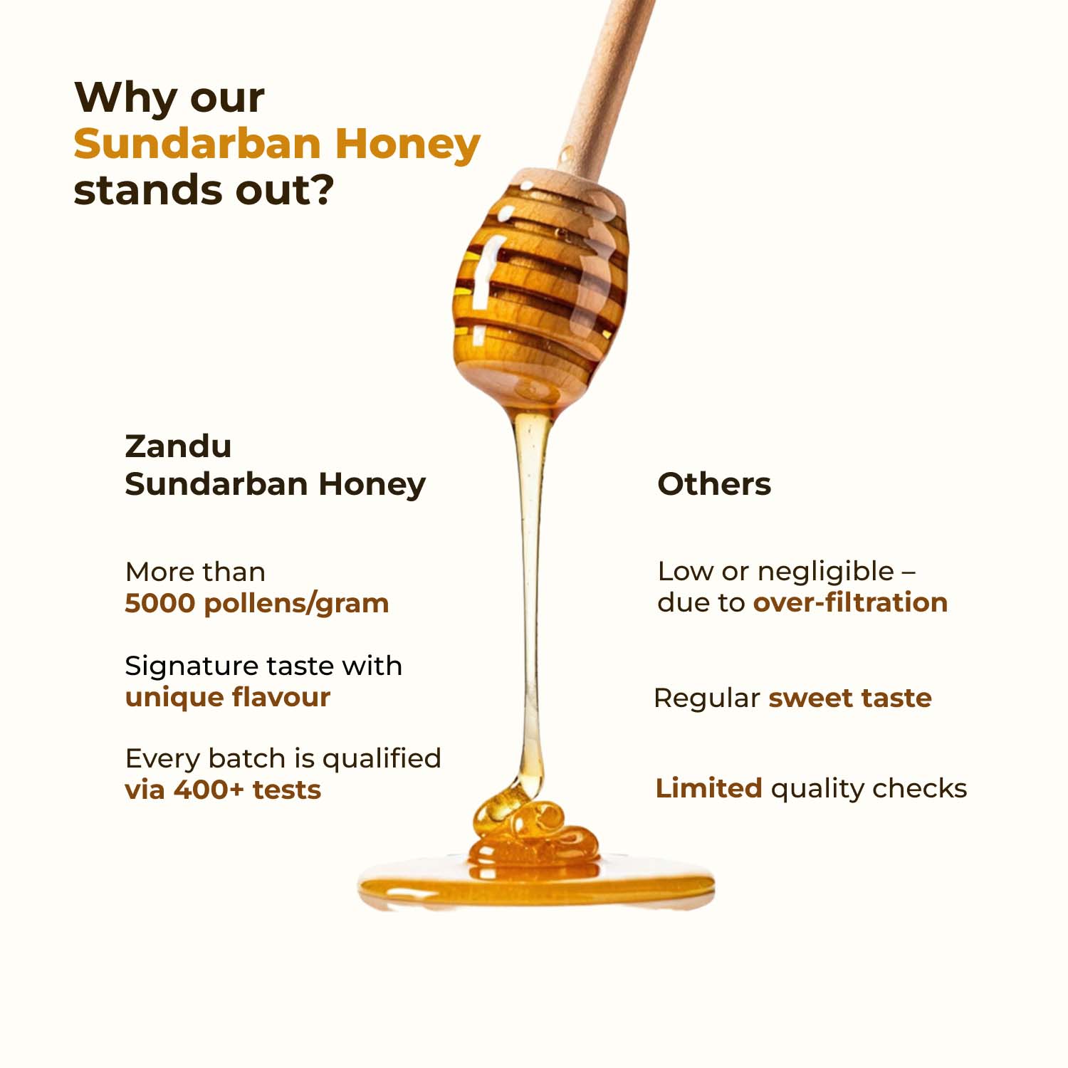 Zandu Sundarban Forest Honey 500g