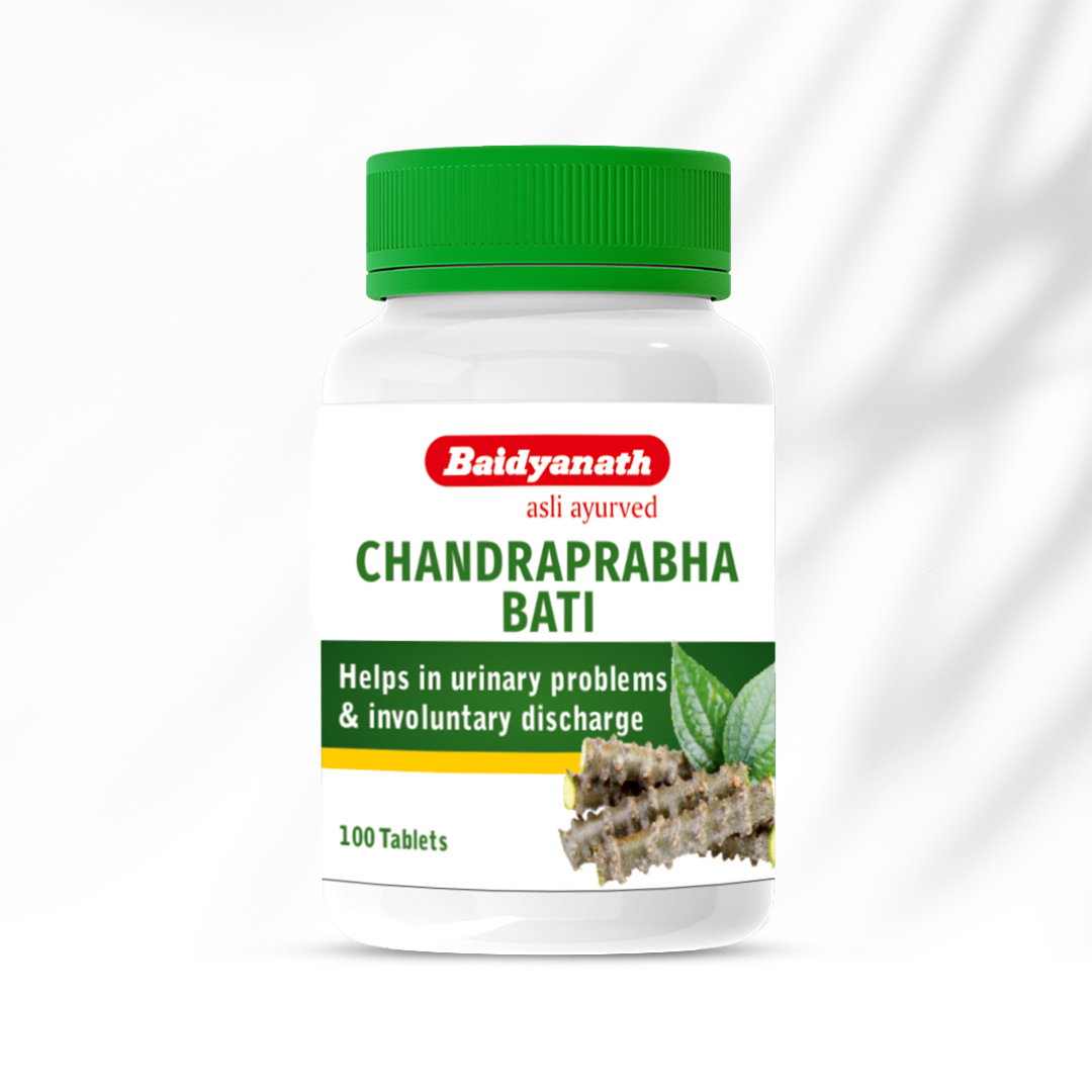 Baidyanath Chandraprabha Bati 100 Tablets