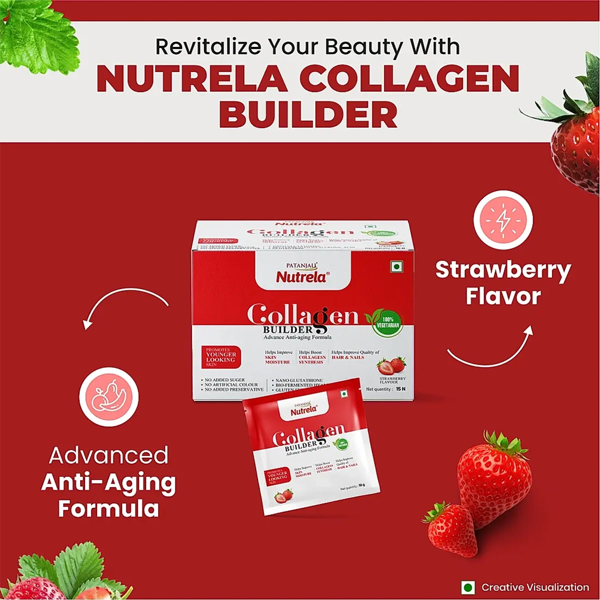 Patanjali Nutrela Collagen Build Powder