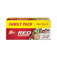 Dabur Red Toothpaste 175g (Pack Of 4)