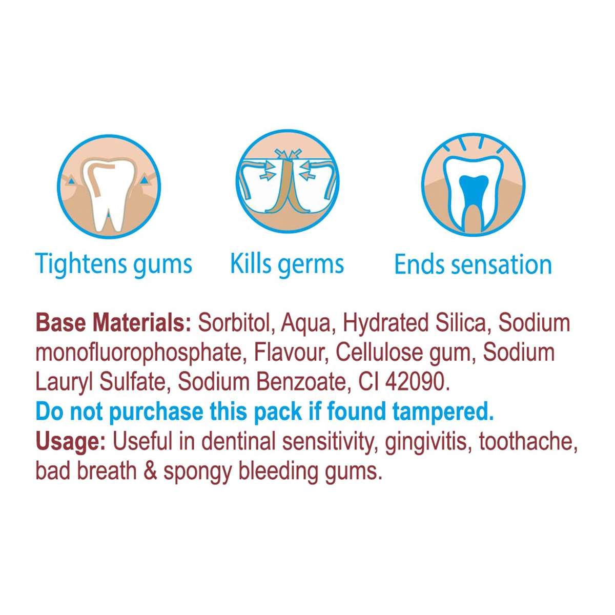 Patanjali Dant Kanti Medicated Oral Gel Toothpaste 100g