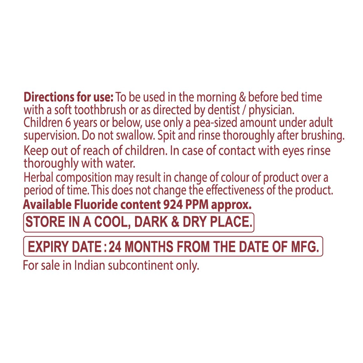 Patanjali Dant Kanti Medicated Oral Gel Toothpaste