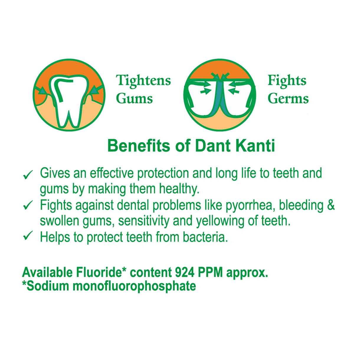 Dant Kanti Natural Toothpaste (200 g) + Toothbrush Combo