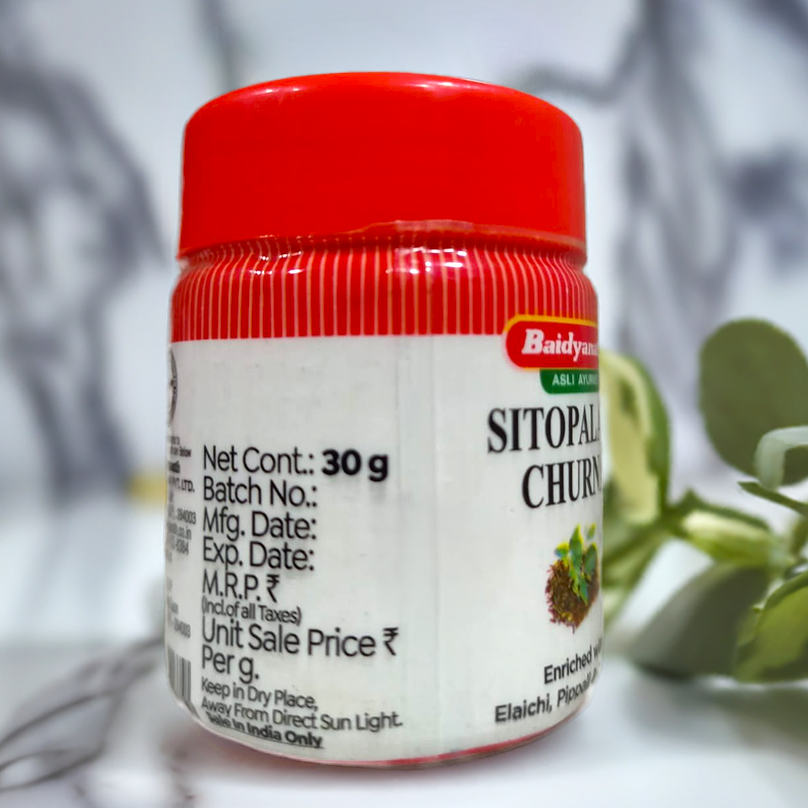 Baidyanath Sitopaladi Churna 30g (pack of 2)