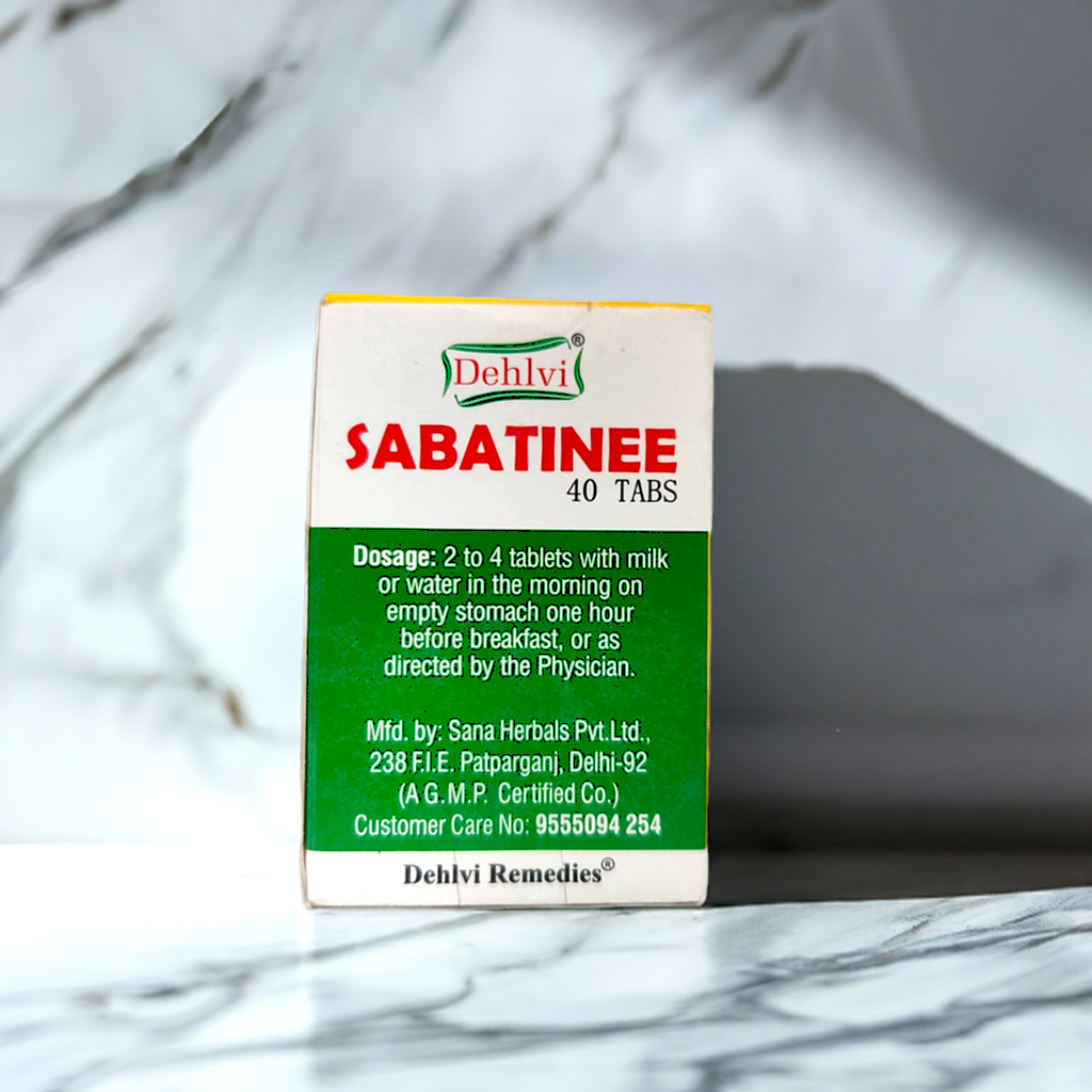 Dehlvi Sabatinee 40 Tablets (Pack Of 2)