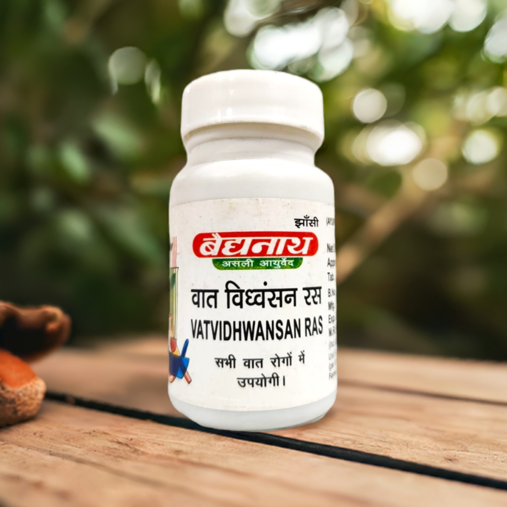Baidyanath Jhansi Vatvidhvansan Ras 80 Tablets
