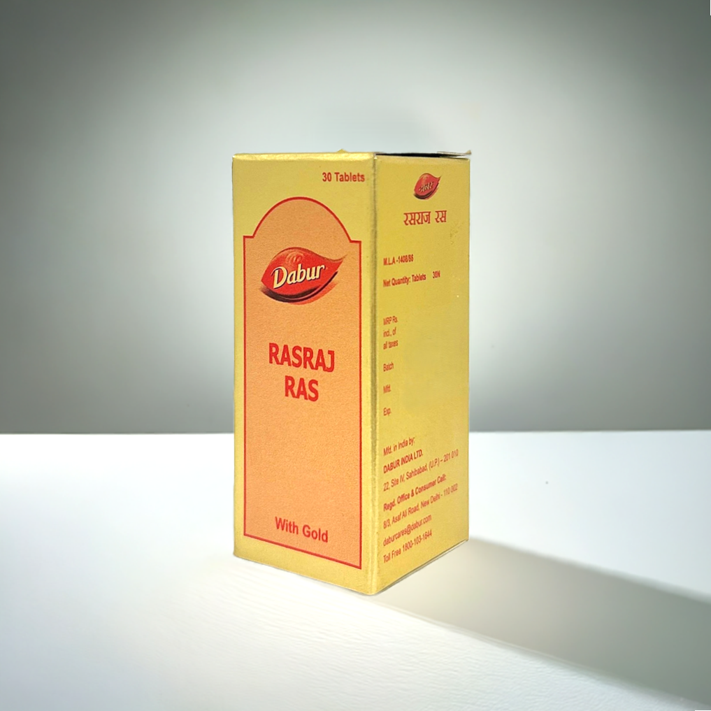 Dabur Rasraj Ras Gold 30 Tablets