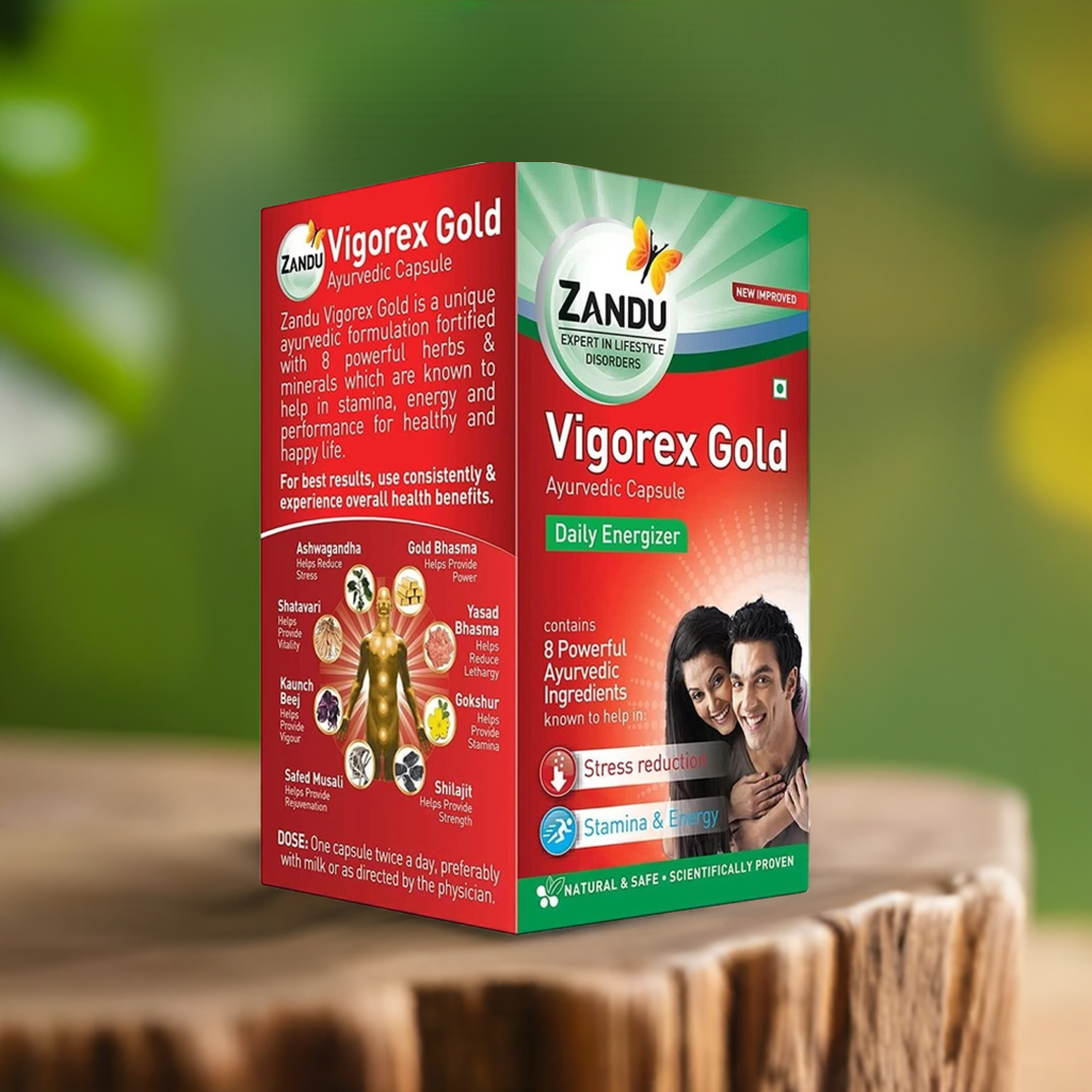 Zandu Vigorex Gold 20 Capsule