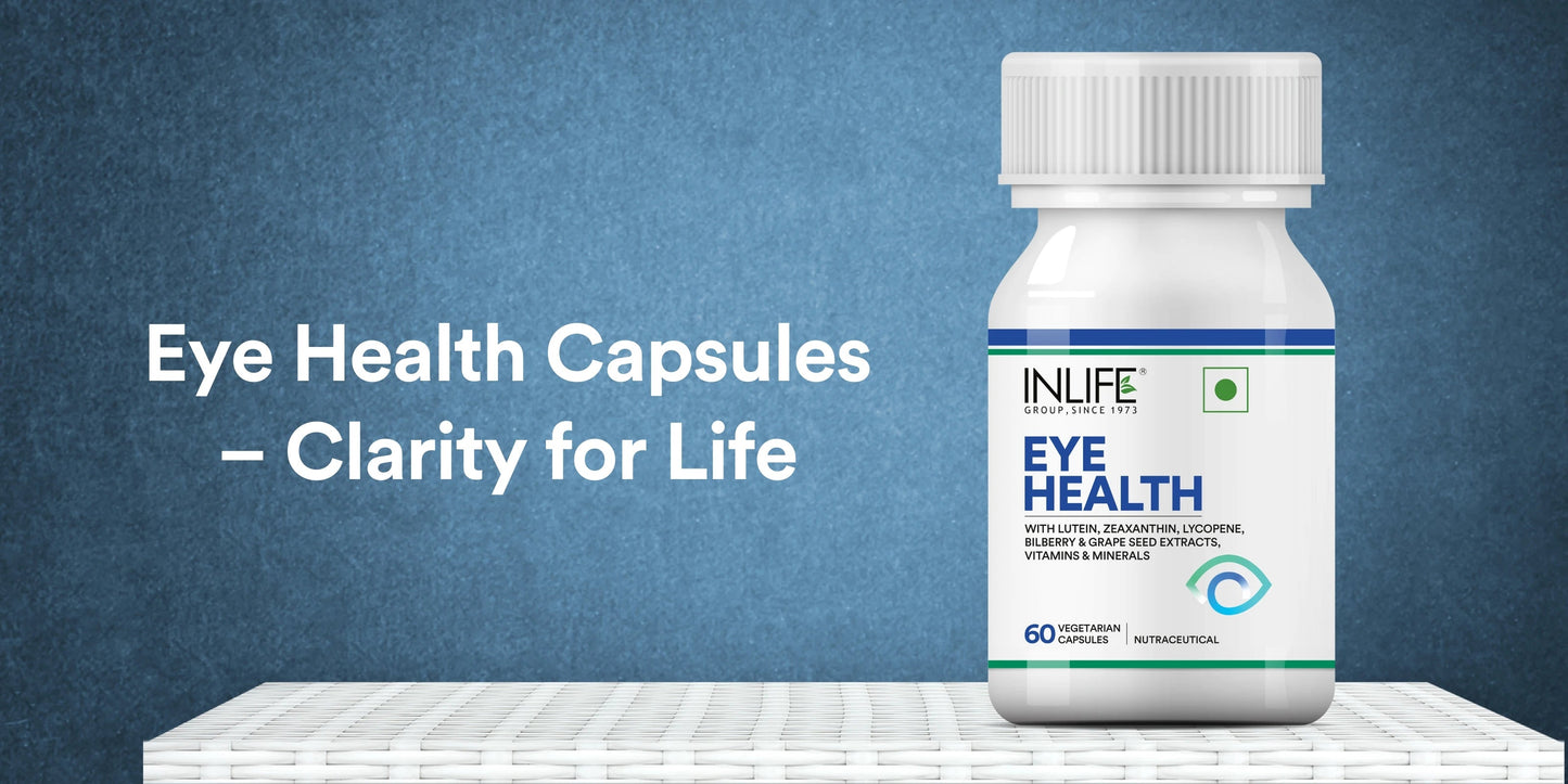 Inlife Eye Health Supplement with Bilberry, Zeaxanthin | Veg. Capsules - 11
