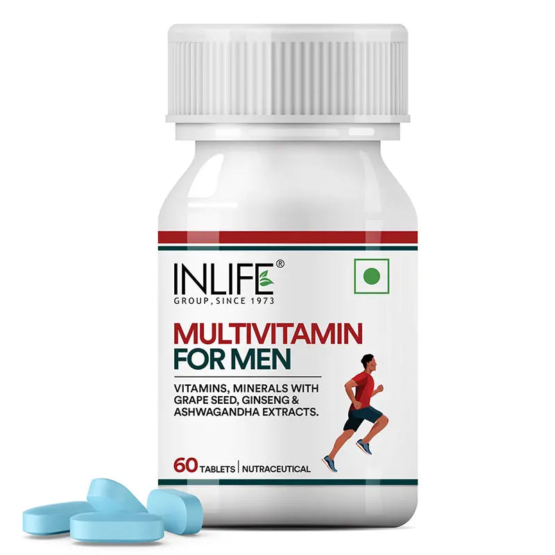 Inlife Multivitamin and Mineral for Men | Vegetarian Tablets