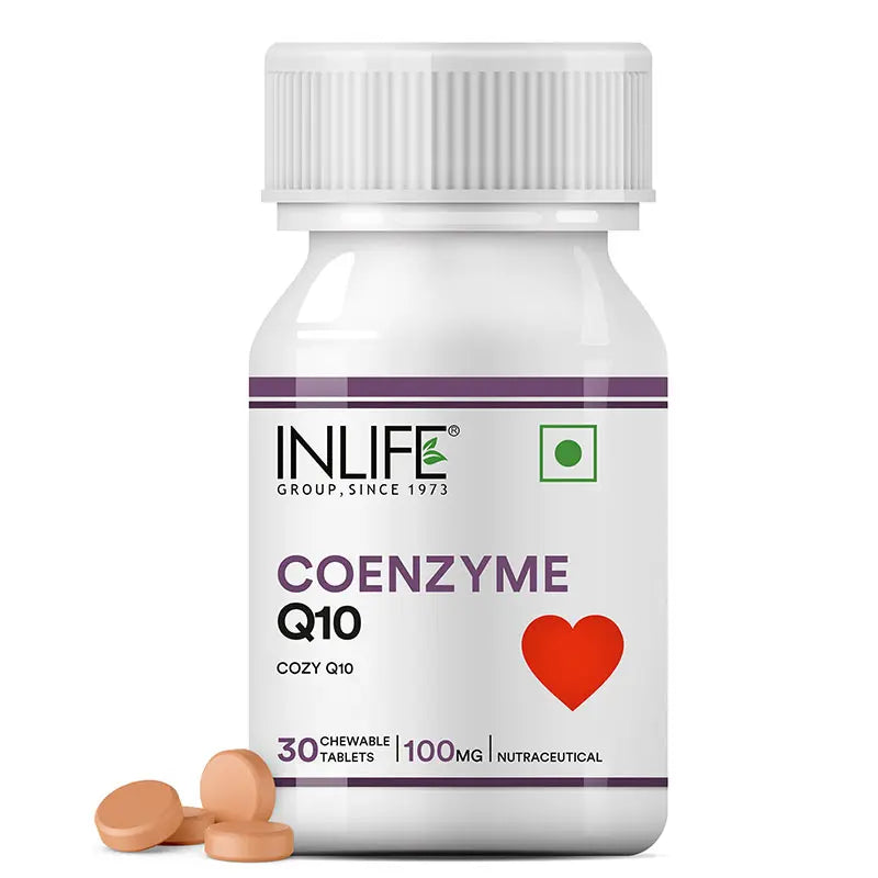Inlife Coenzyme Q10 (CoQ10) 100 mg |Ubiquinone Tablets