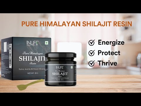 Inlife Pure Himalayan Shilajit Resin Supplement | 20g