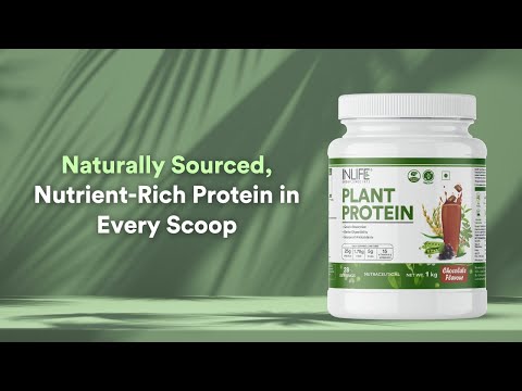 Inlife Plant Based Protein Powder Supplement | 25gms Protein - 3