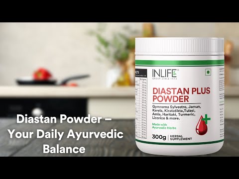Inlife Diastan Plus Powder Ayurvedic Herbal Supplement | 300 grams - 3