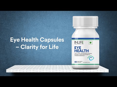 Inlife Eye Health Supplement with Bilberry, Zeaxanthin | Veg. Capsules - 3