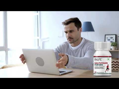 Inlife Multivitamin and Mineral for Men | 60 Vegetarian Tablets