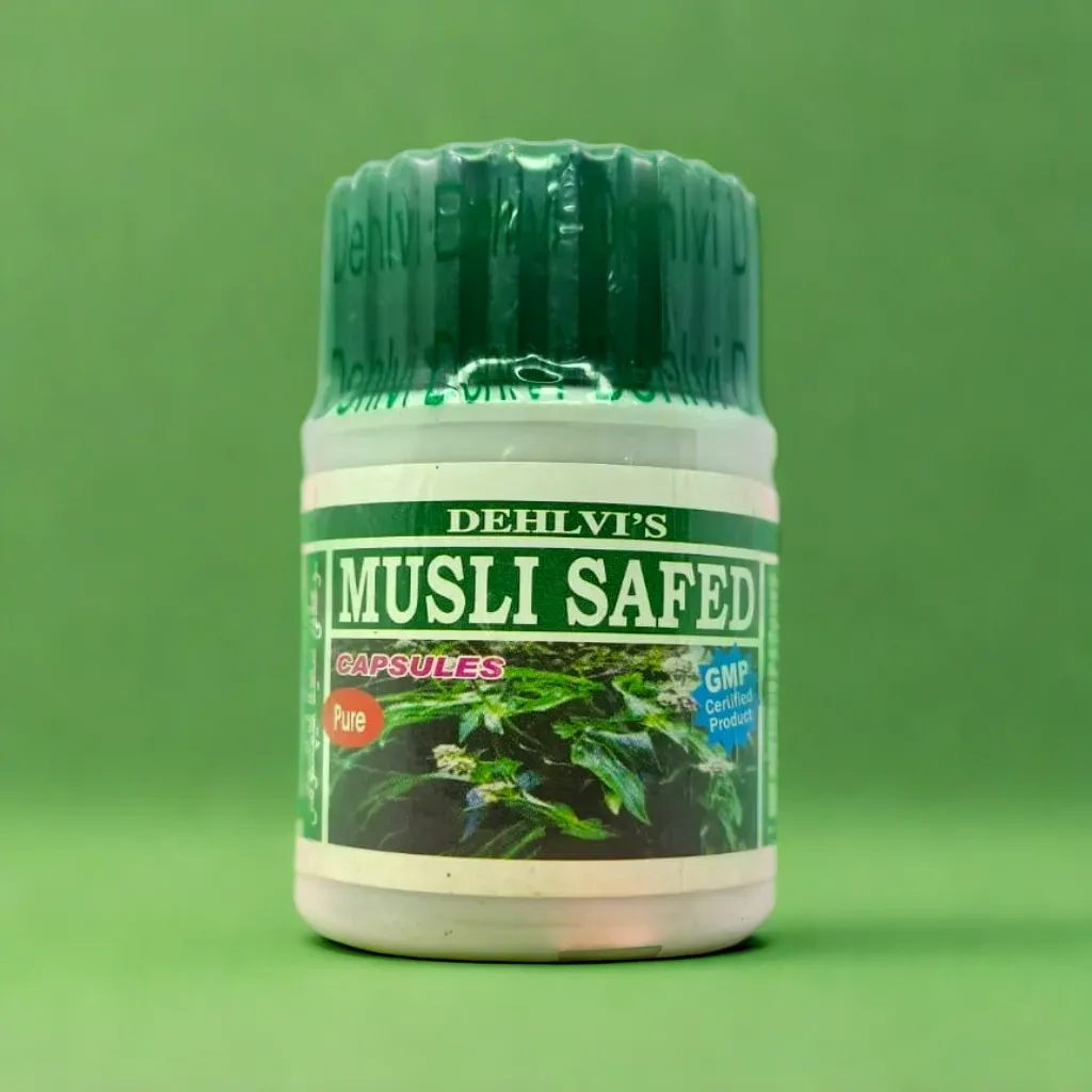 Dehlvi Musli Safed 30 Capsule