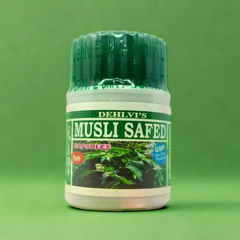 Dehlvi Musli Safed 30 Capsule