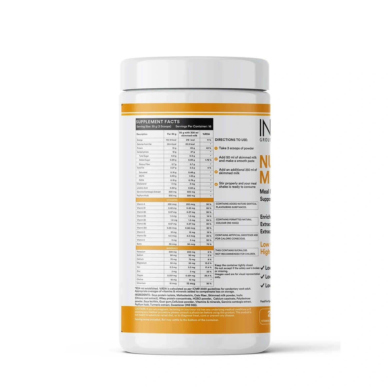 Inlife Nutritional Meal Replacement Shake | 500g