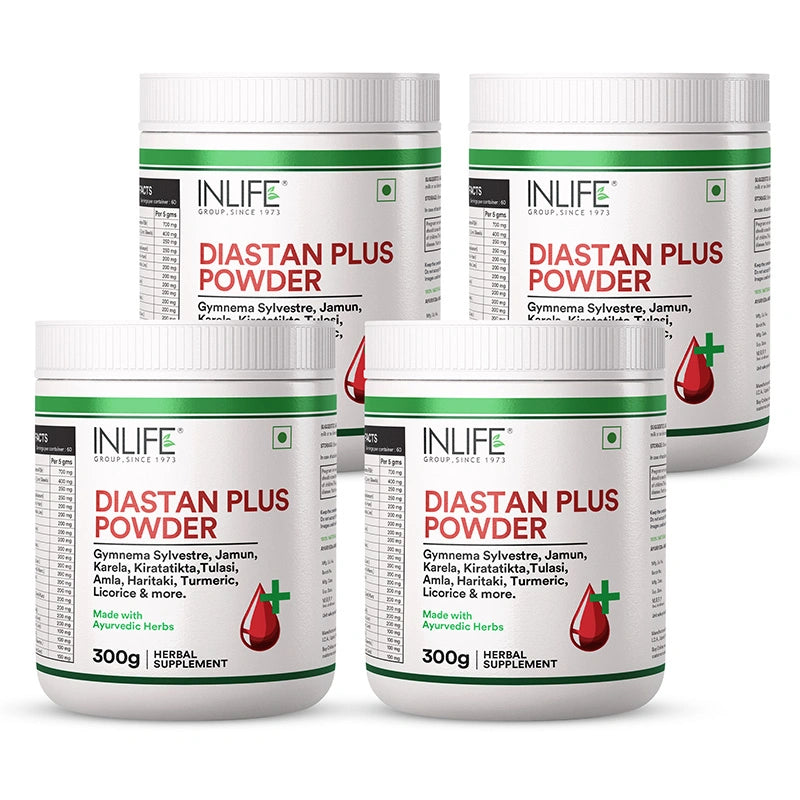 Inlife Diastan Plus Powder Ayurvedic Herbal Supplement | 300g