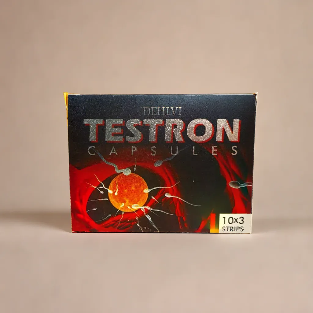 Dehlvi Testron Capsules 10x3 Strip (30 cap) – ZEVIKA HEALTH