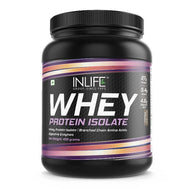 Inlife Pure Whey Protein Isolate Powder Supplement | Chocolate Flavor