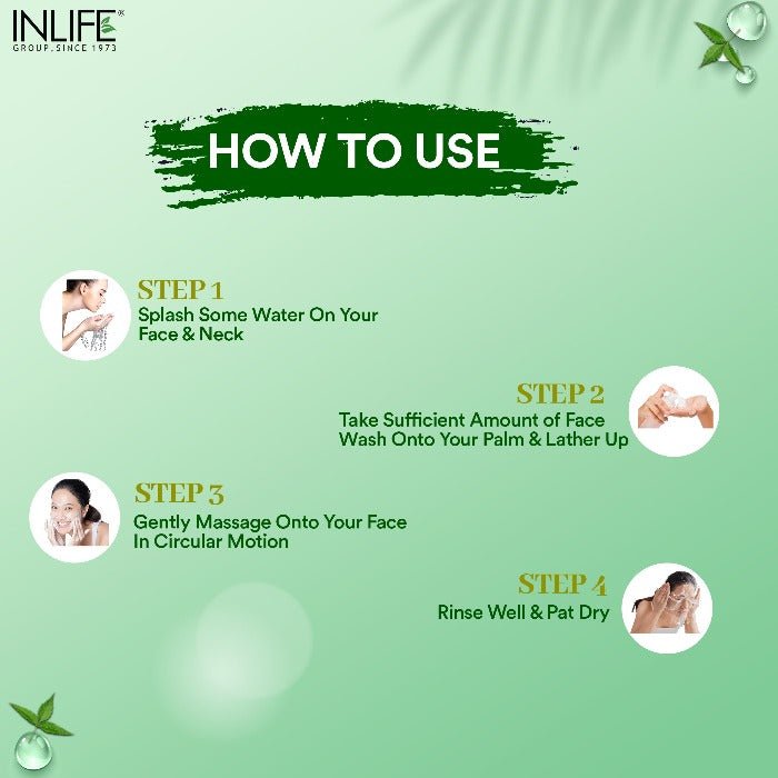 Inlife Anti-Acne Face Wash with Neem | 250ml
