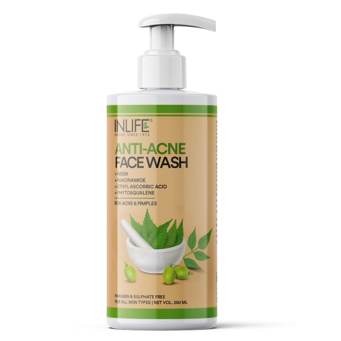 Inlife Anti-Acne Face Wash with Neem | 250ml