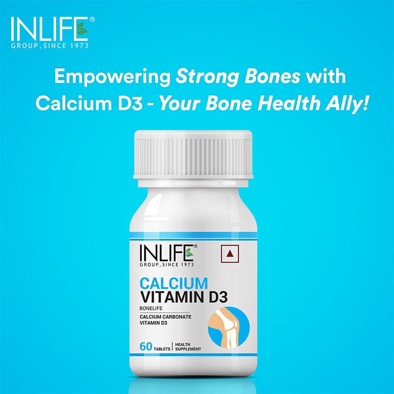 Inlife Magnesium Glycinate with Zinc + Calcium with Vitamin D3 | Vegetarian Combo Pack - 16