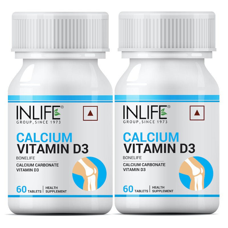 Inlife Calcium with Vitamin D3 60 Tablets
