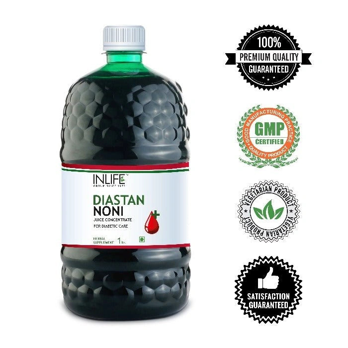 Inlife Diastan Powder + Diastan Noni Juice Combo Pack