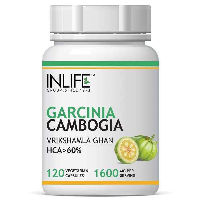 Inlife Garcinia Cambogia Extract Supplement | 1600mg Capsules