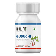 Inlife Guduchi (Giloy) Stem Extract Supplement | 500mg | 60 Veg. Capsules