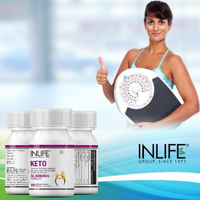 Inlife Keto Slimming Supplement |90 Vegetarian Capsules