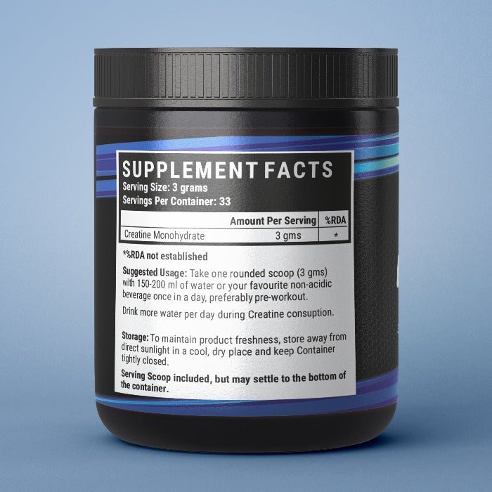 Inlife Micronized Creatine Monohydrate Supplement | 100g