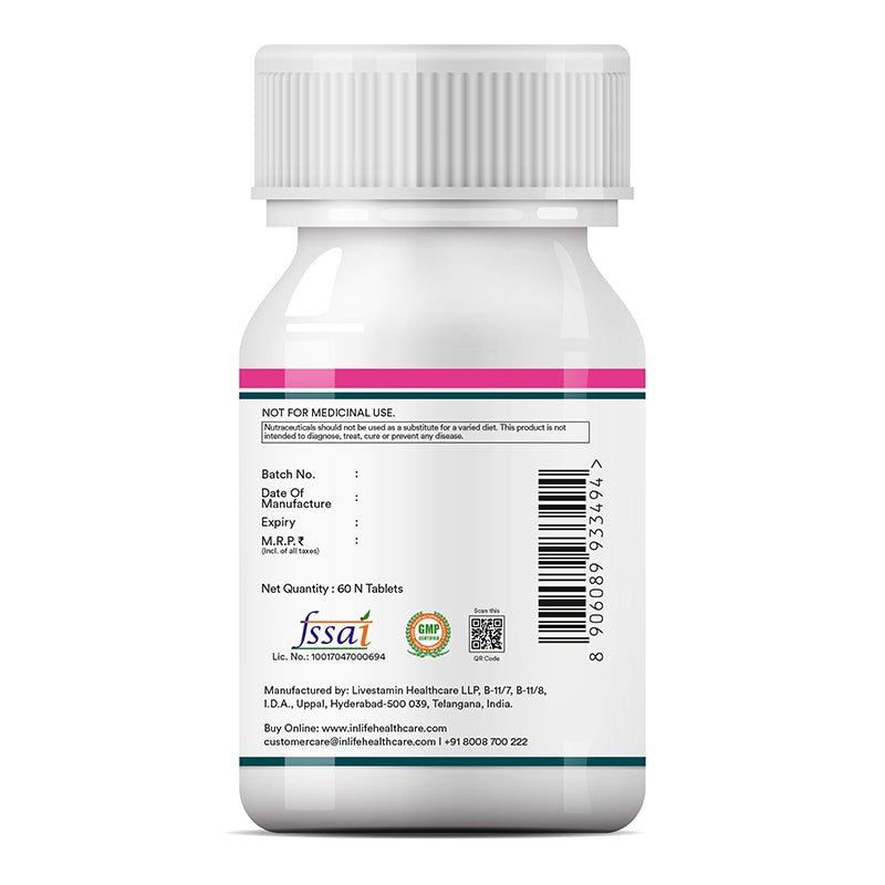 Inlife Multivitamin and Mineral for Women | Vegetarian Tablets - 7