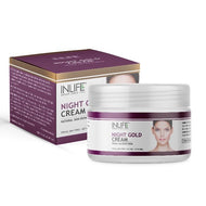 Inlife Natural Night Gold Face Cream | 50g