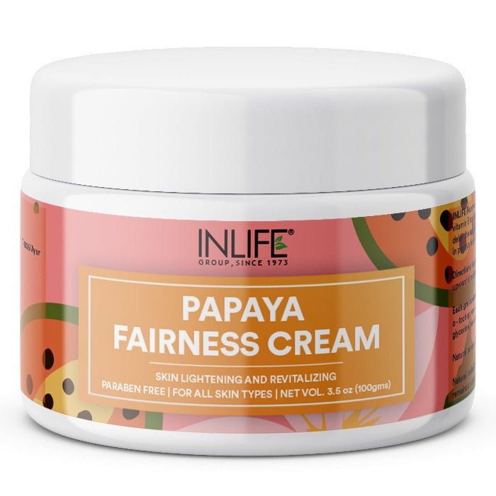 Inlife Natural Papaya Ayurvedic Cream | 100g