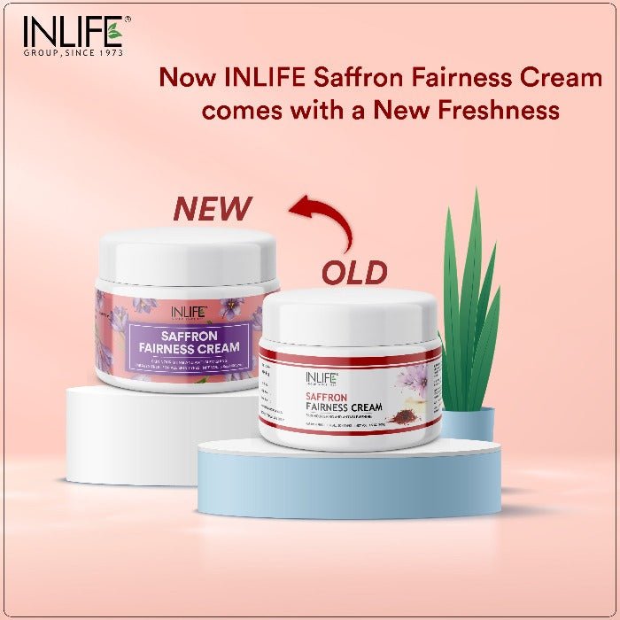 Inlife Natural Saffron Cream | 100gms - 3