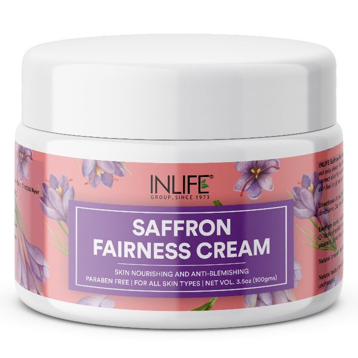 Inlife Natural Saffron Cream | 100g