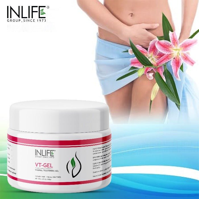 Inlife Natural VT Gel for Women | Ayurvedic Intimate Care Gel with Neem, Sandalwood Oil & Vitamin E | Herbal Blend for Daily Hygiene | 100g
