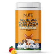 Inlife Nutritional Meal Mix Powder for Dogs Cats, Pets Advanced Multi Nutrient Formula 500g