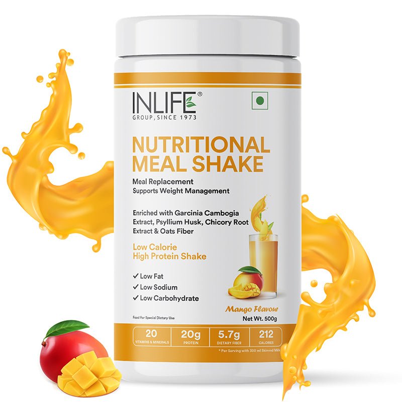 Inlife Nutritional Meal Replacement Shake | 500gms - 10