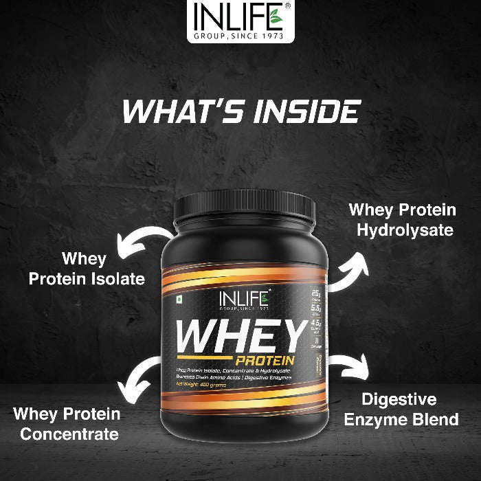 Inlife Whey Protein Powder Supplement - 5
