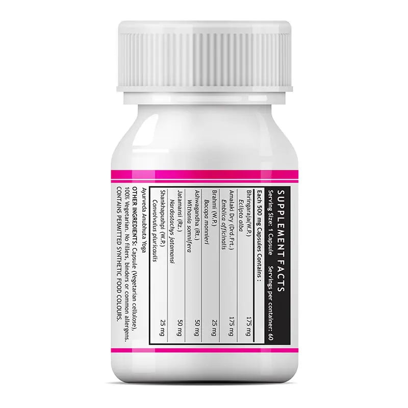 Inlife  Hair Support Supplement | 60 Veg. Capsules