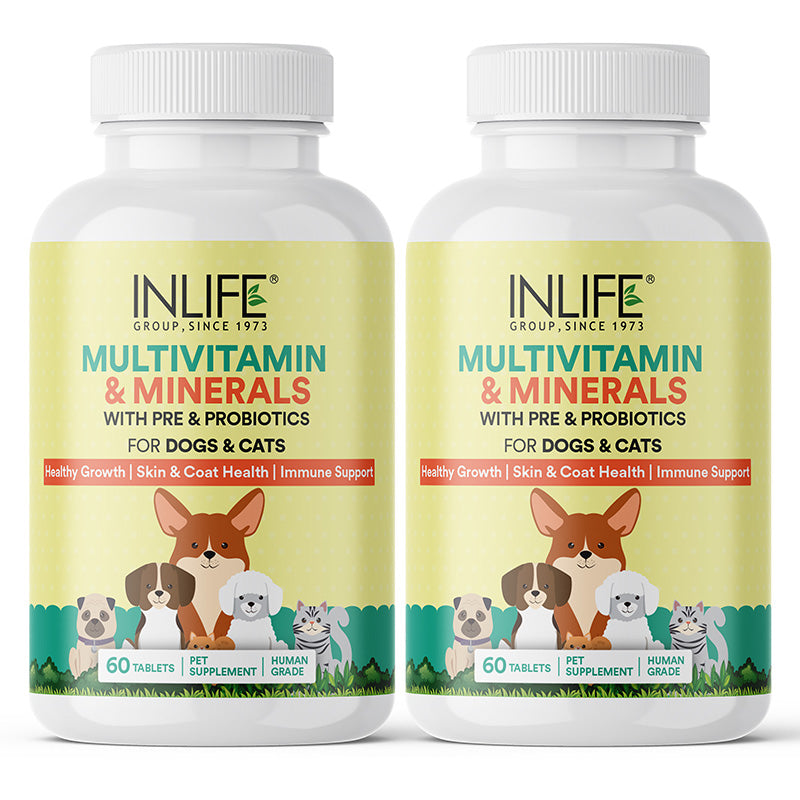 Inlife Multivitamin and Minerals Supplement for Pets Tablets - 10