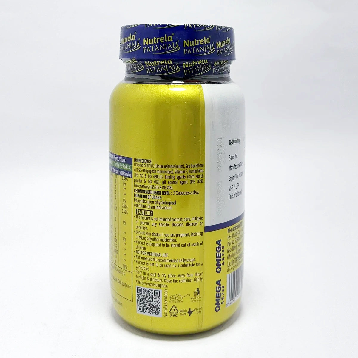 Patanjali Nutrela Organic Omega 3,6,7,14