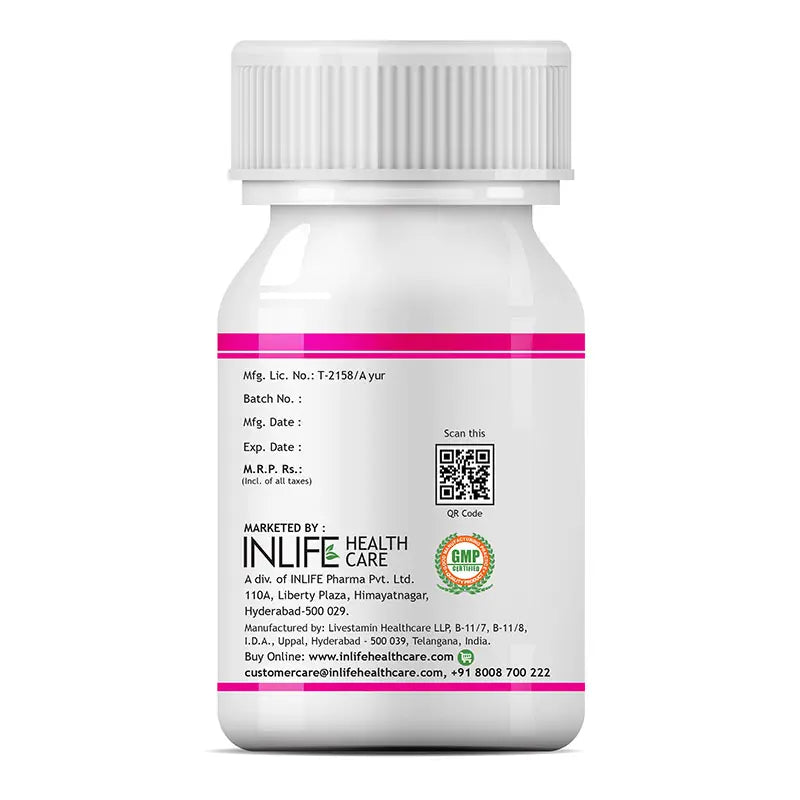 Inlife  Hair Support Supplement | 60 Veg. Capsules